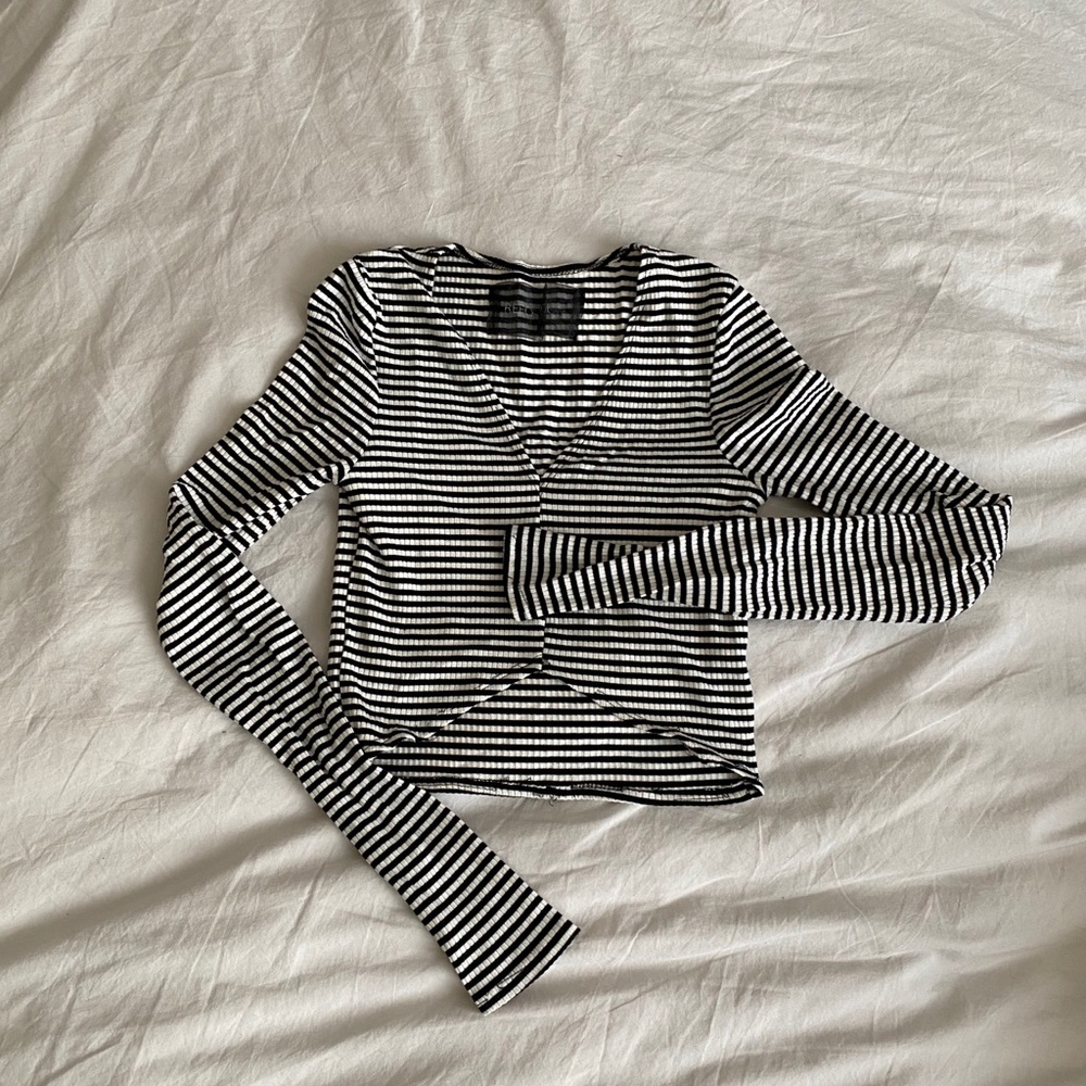 Reformation long sleeve crop
